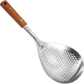Stainless Steel Colander Strainer Pasta Food Noodle Grease Drain Fine Mesh by ANMIOUHOME