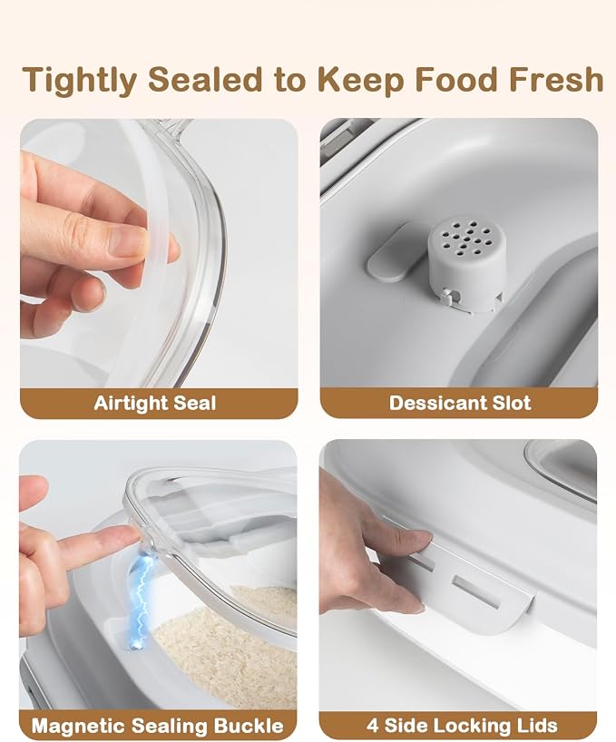 20-50 Lbs Food Storage Container - Image 3