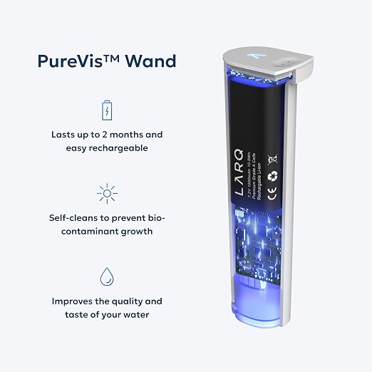 LARQ PureVis 3-in-1 Water Pitcher – Purifier, Filter & Tracking, 8-Cup Water - Image 5