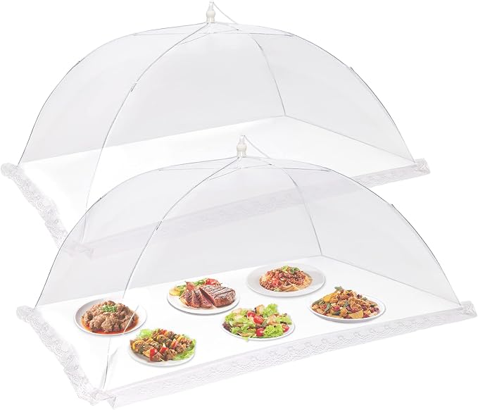 2 PCS Extra Large Food Covers Nets by KIGEAPUEL