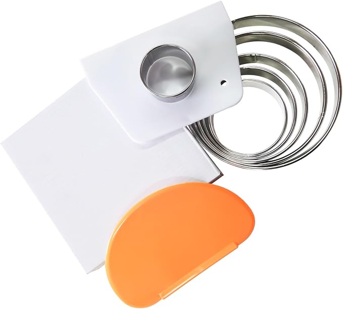 8pc Round & Circle Cookie Cutter Set - Image 6