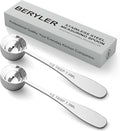 2PCS 1/2tbsp Single Measuring Spoon, Stainless Steel Individual Teaspoon by BERYLER