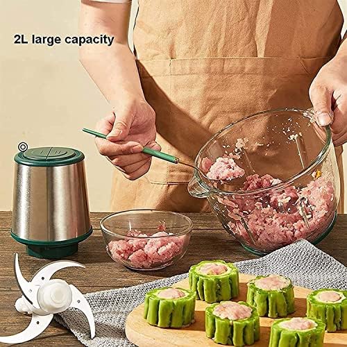 Electric Food Chopper, 300W, 2L Capacity