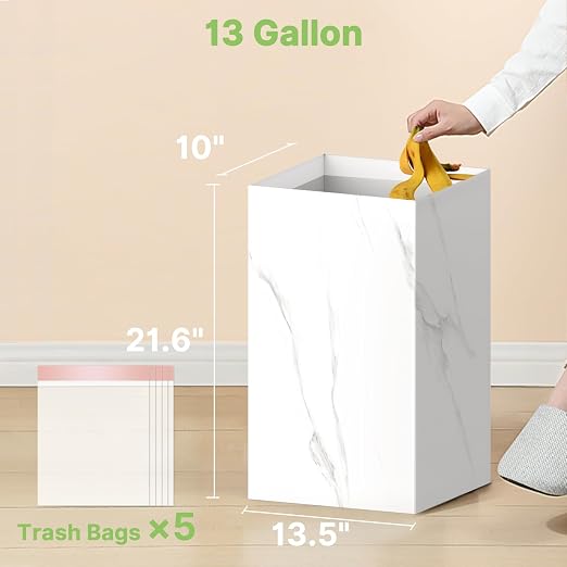 Magicheap 4 Pack Extra Large Disposable Trash Cans, Reusable Portable Garbage - Image 2