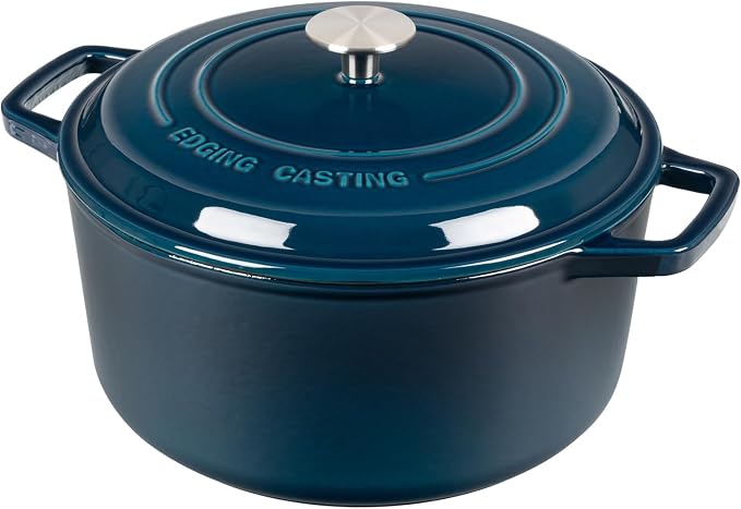 EDGING CASTING Enameled Cast Iron Dutch Oven Pot - Image 2