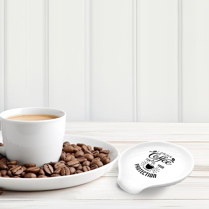 Funny Coffee Spoon Holder-Coffee Spoon Rest-Cafe Bar Station Accessories-I - Image 4