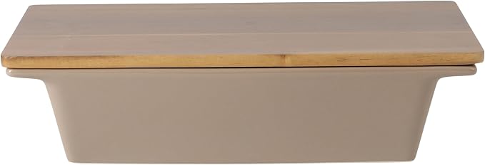 Gibson Elite 2.75-Quart 13.5" x 8.5" Stoneware Baking Dish - Image 6