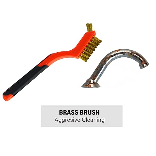 3Pcs Small Brass Wire Cleaning Brushes Set - Image 6