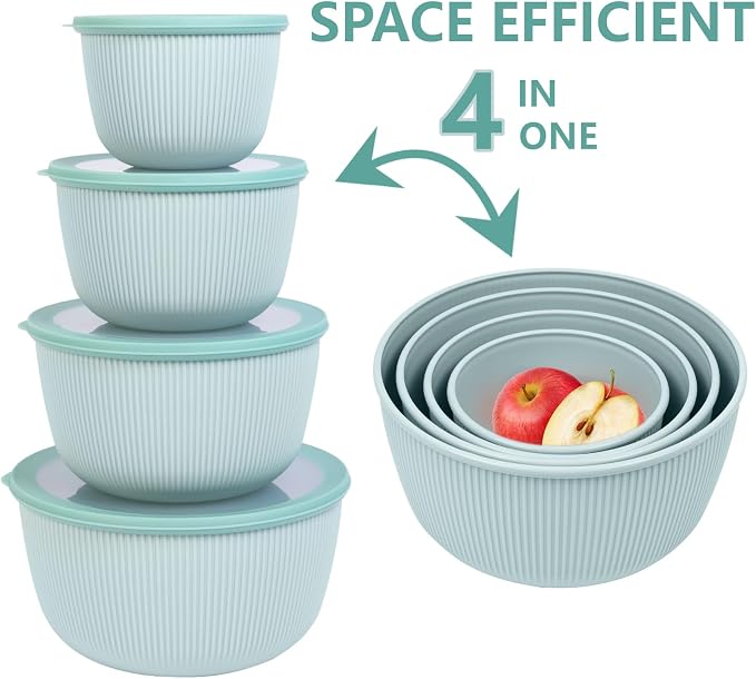 BoxedHome Mixing Bowls with Lids - Image 3