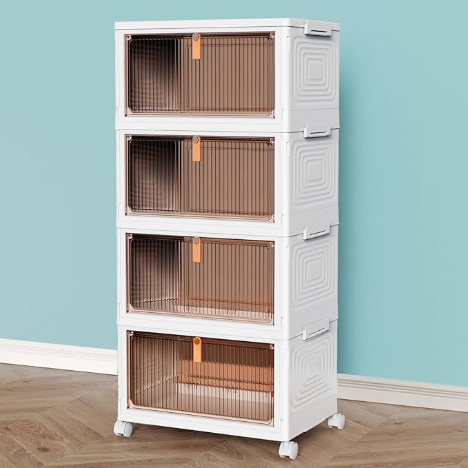 CTSNSLH 4 Tier Plastic Storage Bins by CTSNSLH