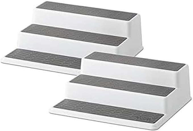 Copco Grey 2 Non-Skid 3-Tier Spice Rack Organizer by Copco