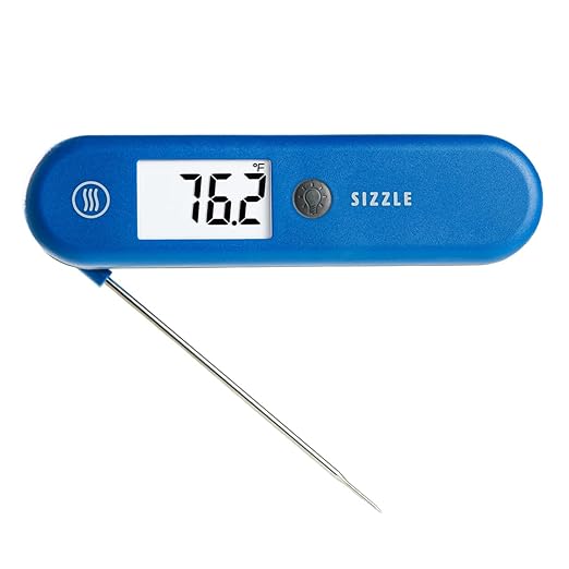 ThermoWorks Sizzle Digital Meat Thermometer – Instant Read in 2 Seconds by ThermoWorks