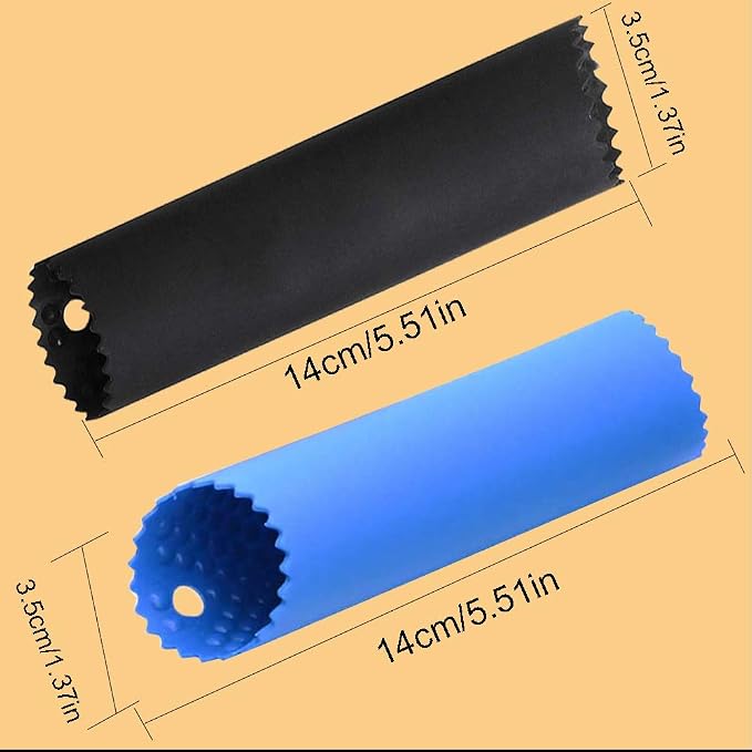 2 Set Silicone Garlic Peeler Easy Roller Tube Useful Garlic Odorfree Kitchen - Image 5