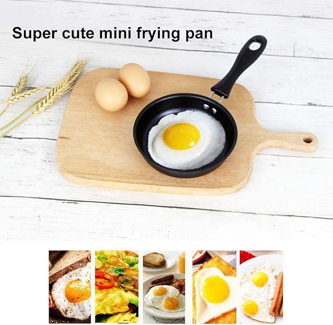 One Egg Frying Pan, Mini Induction Frying Eggs Pan, 4.7" Single Egg Durable - Image 6