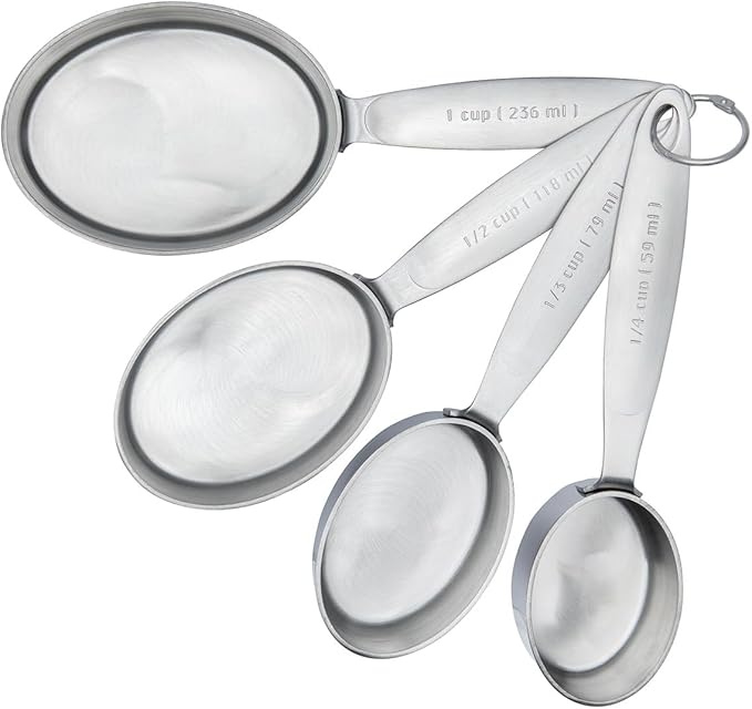 Cuisipro Stainless Steel Measuring Cup Set - Image 2