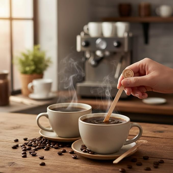 Coffee Stirrers Stir Sticks Wooden Beverage Mixer - Image 7