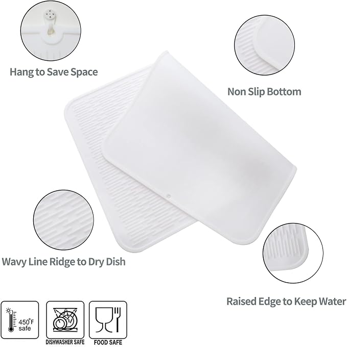MicoYang Silicone Dish Drying Mat - Image 4