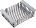 Expandable Stainless Steel Sink Drying Rack, Adjustable Over Sink