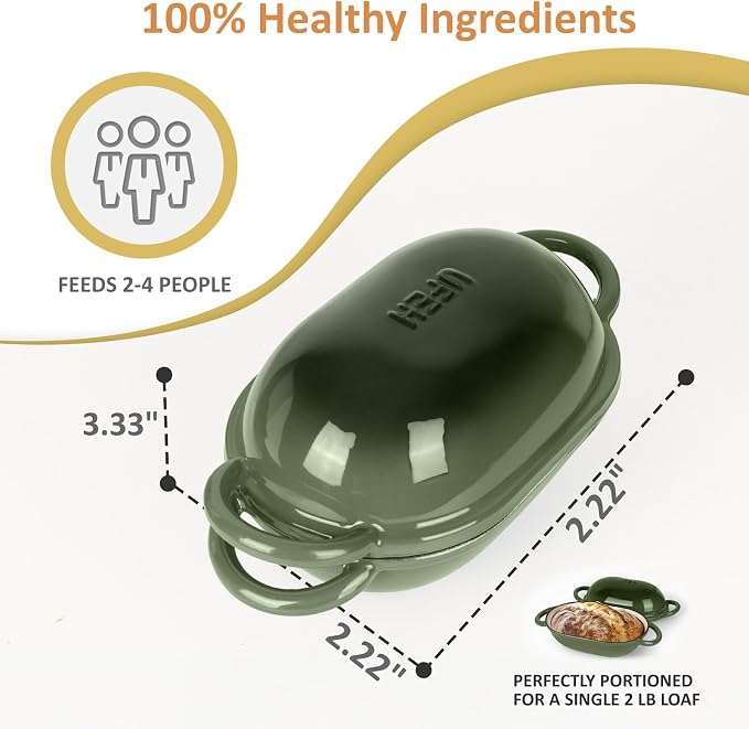 Dutch Oven for Bread Baking – Premium Cast Iron Pot - Image 6