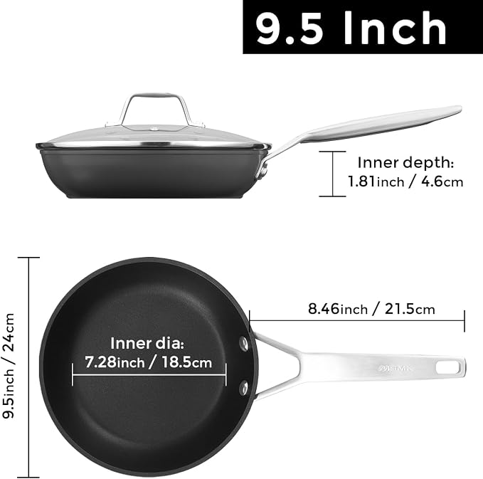 MsMk 9 1/2 Inch Small Egg Pan - Image 7