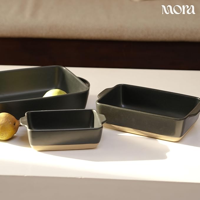 Mora Ceramic Set of 2 Baking Dishes - Image 7