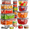 JSCARES 40 PCS Food Storage Containers with Lids