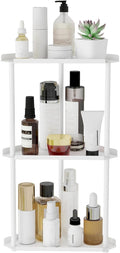 Jesginboo 3 Tier Bathroom Counter Organizer, Vanity Organizer Corner Shelf by Jesginboo