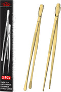 DEHOV 12 Inch Gold Stainless Steel Kitchen Tweezers by DEHOVKitchen