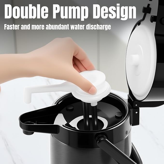 PARACITY Upgraded Airpot Coffee Carafe - Image 2