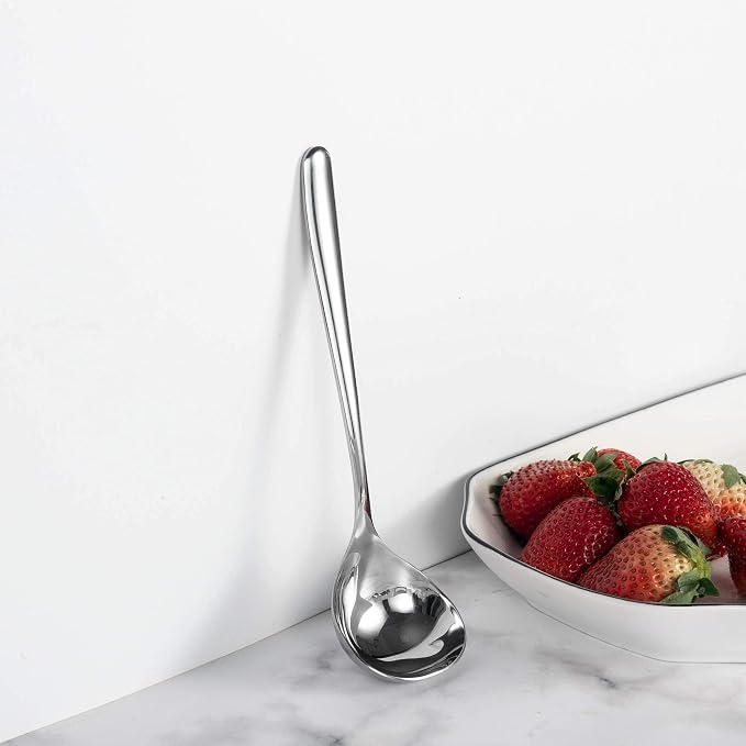 IMEEA 8-Inch Stainless Steel Sauce Ladle - Image 6