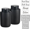 BosilunLife Black Soap Dispenser Set by BosilunLife