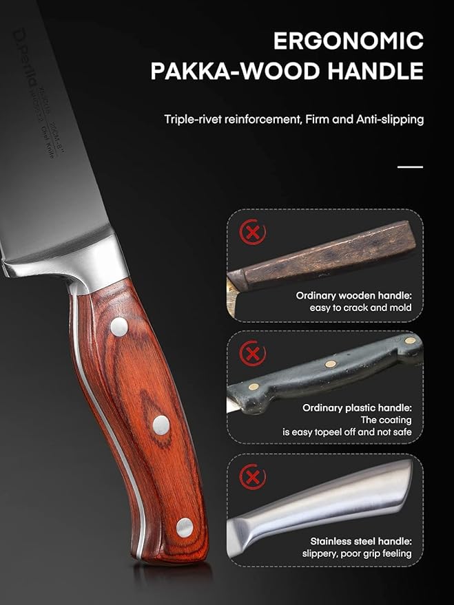 Kitchen Knife Set, Knife Block Set - Image 3