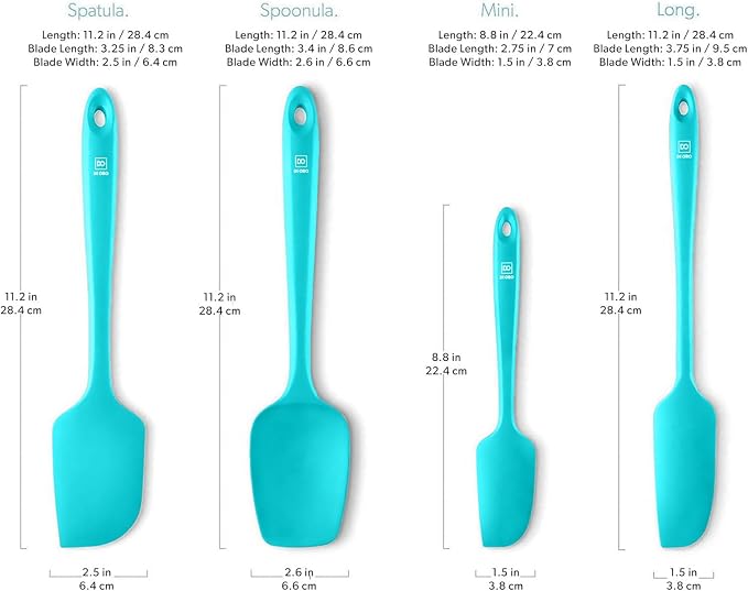 DI ORO Silicone Spatula Set - Image 5