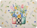 Giwawa Spring Flower Vases Dish Drying Mat by Giwawa