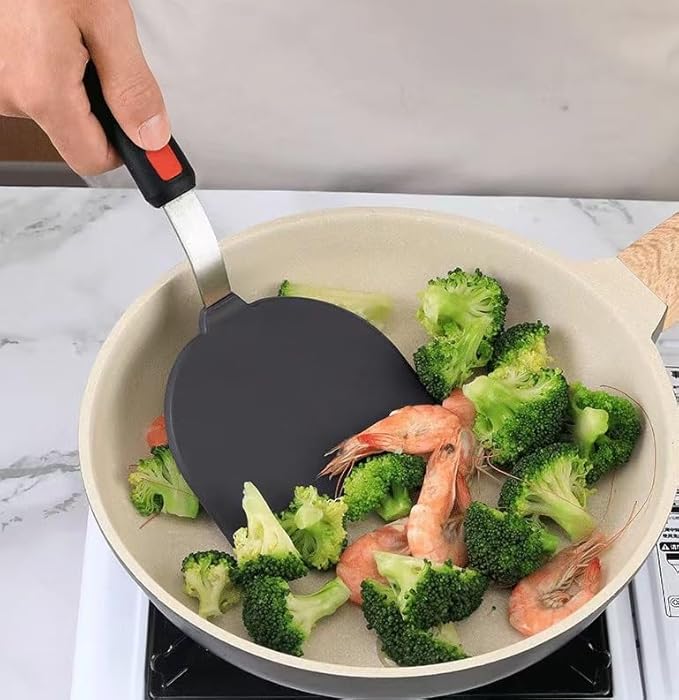 Hotec Silicone Spatula Turner for Nonstick Cookware, Cooking Spatulas 600°F - Image 5