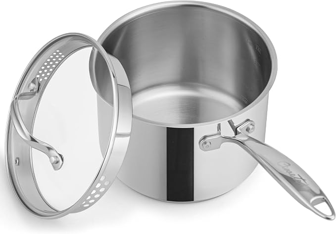 Ciwete 3 Qt Stainless Steel Saucepan by Ciwete