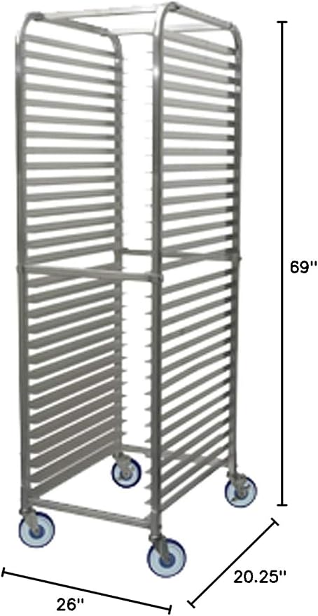 Winco Aluminum Sheet Pan/Bun Rack, 30 Tier - Image 2