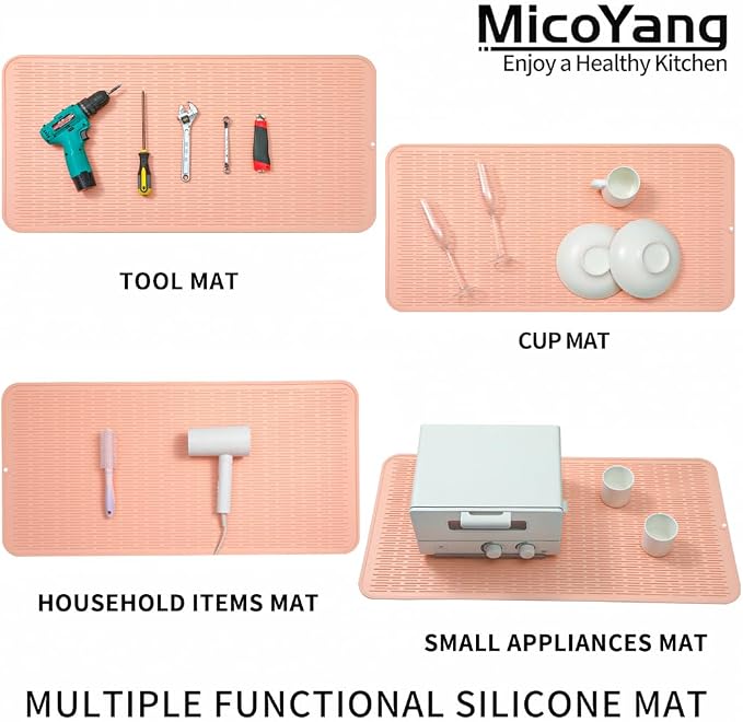 MicoYang Silicone Dish Drying Mat - Image 4