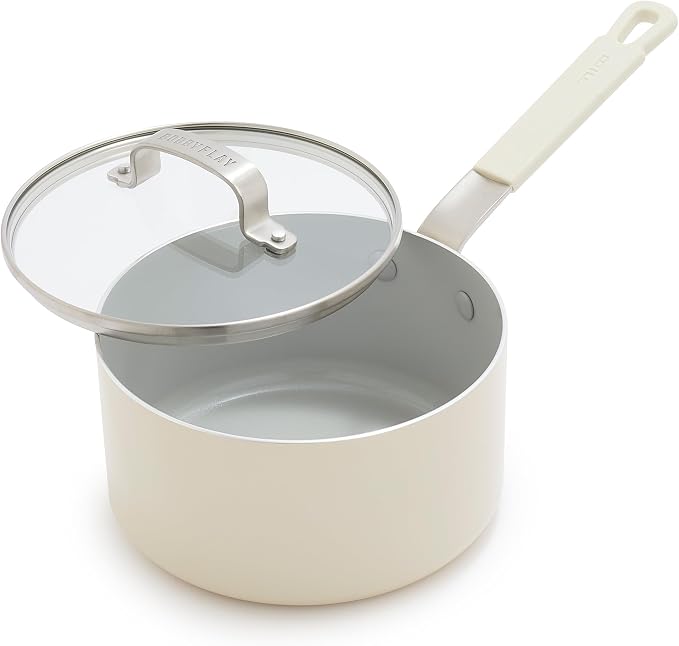 GreenPan x Bobby Flay 2.5QT Nonstick Saucepan by GreenPan