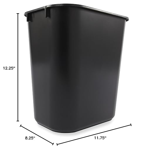Rubbermaid Commercial Products Deskside Wastebasket/Trash Can, - Image 4