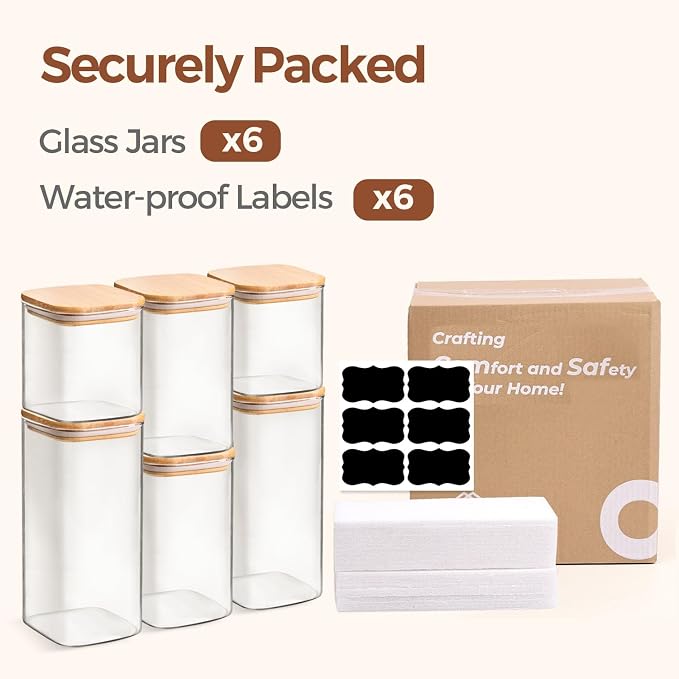 ComSaf Airtight Glass Storage Canister - Image 8