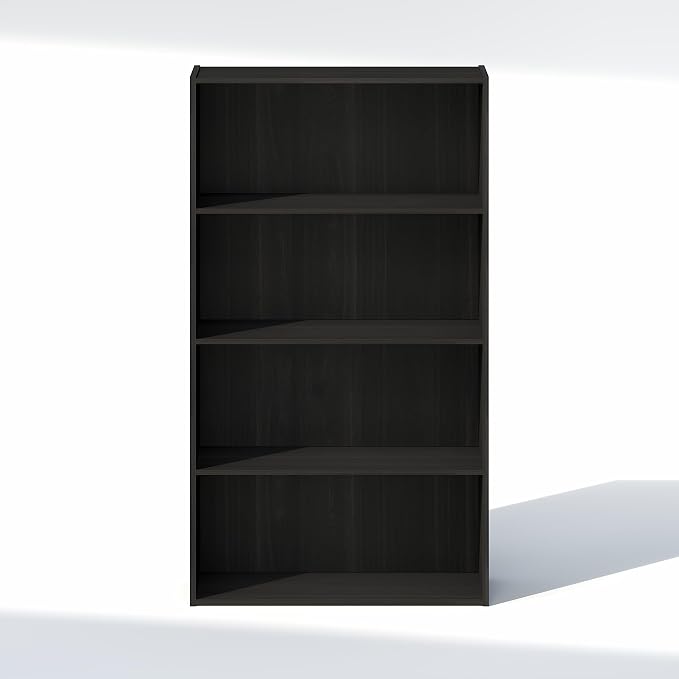 Furinno Reed Closet Organizers and Storage, 4-Tier Closet Organizer, Open Shelf - Image 6