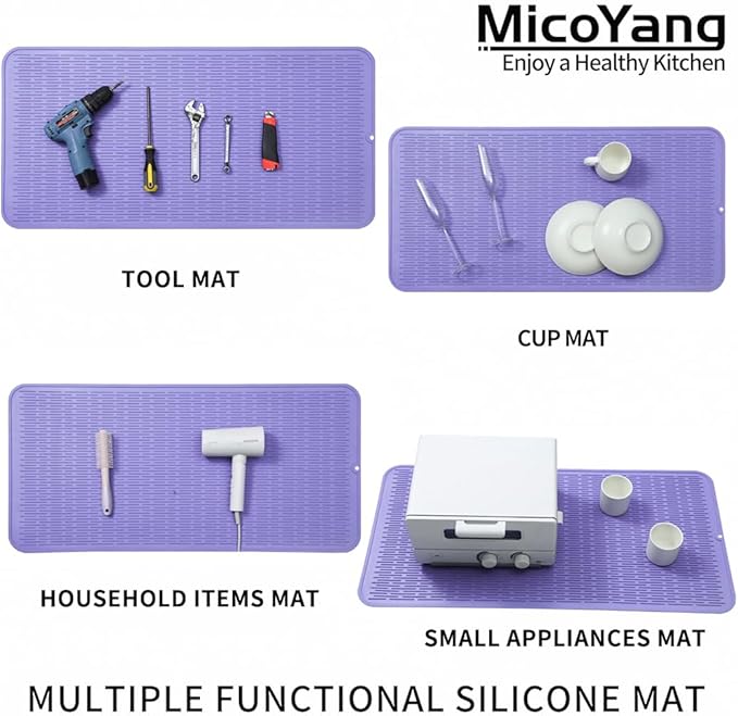 MicoYang Silicone Dish Drying Mat - Image 4
