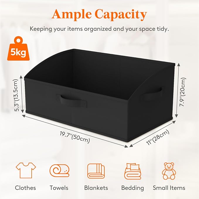 Lifewit Trapezoid Closet Storage Bins - Image 2
