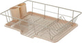 Sweet Home Collection Space-Saving 3-Piece Dish Drainer Rack Set: Efficient by SweetHomeCollection