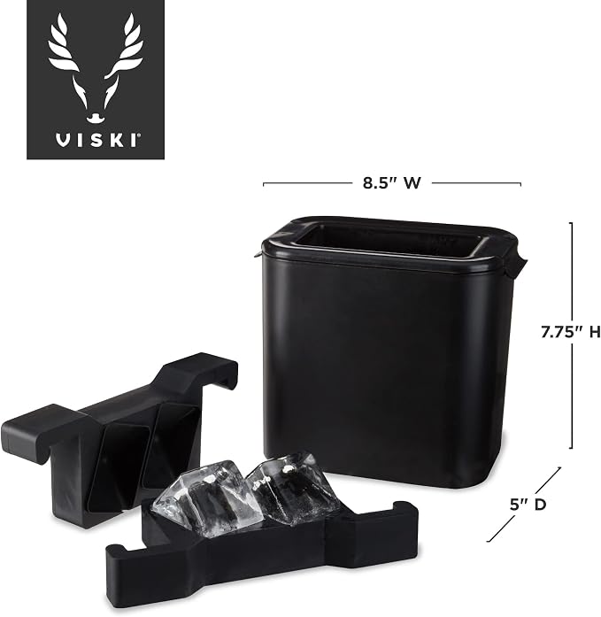 Viski Glacier Ice Maker, Ice Cube Mold - Image 3