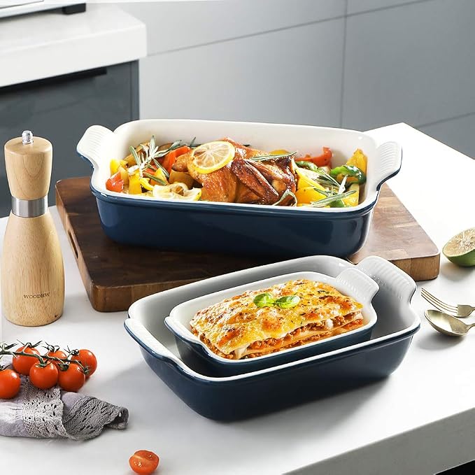 Sweejar Baking Pans Set, Ceramic 9x13 Baking Dish - Image 5