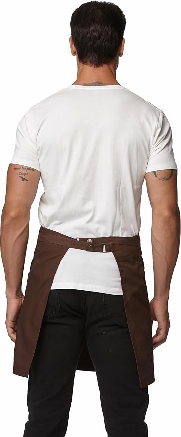Unisex Waist Apron Half Bistro Apron Server Aprons - Image 2