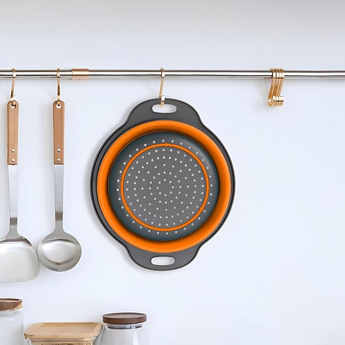 Silicone Colander Collapsible Strainers Set - Image 6