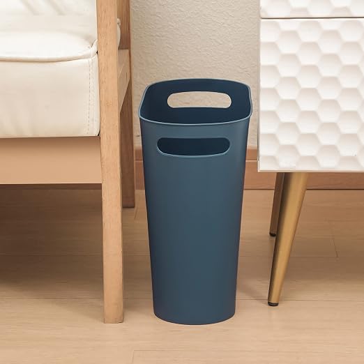 rejomiik Small Trash Can, 3.5 Gallon Slim Garbage Can Plastic Waste Basket - Image 4